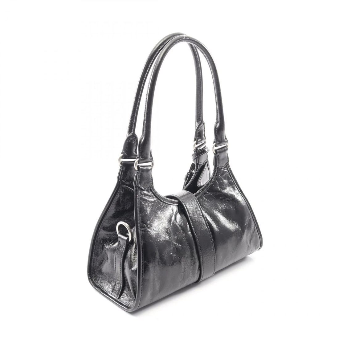 PRADA SOFT LUX SHOULDER HANDBAG - 2