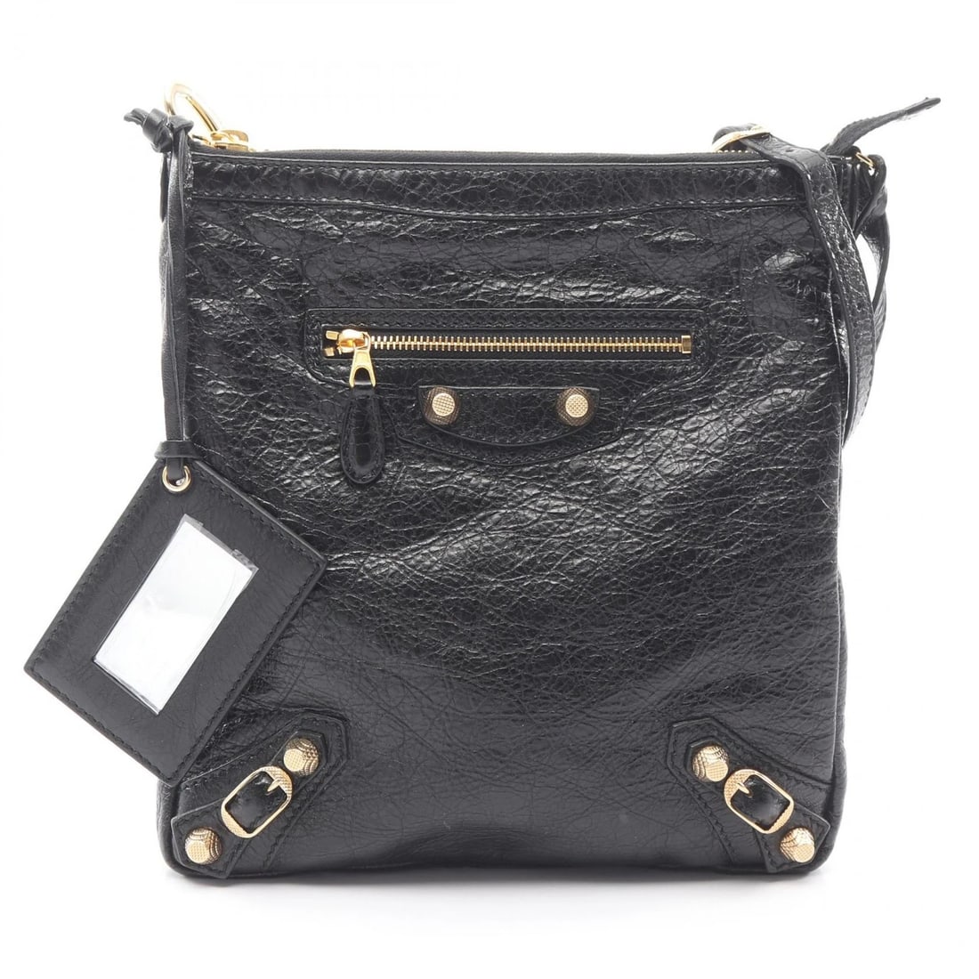 BALENCIAGA CLASSIC FLAT SHOULDER CROSSSBODY BAG (1 of 2)