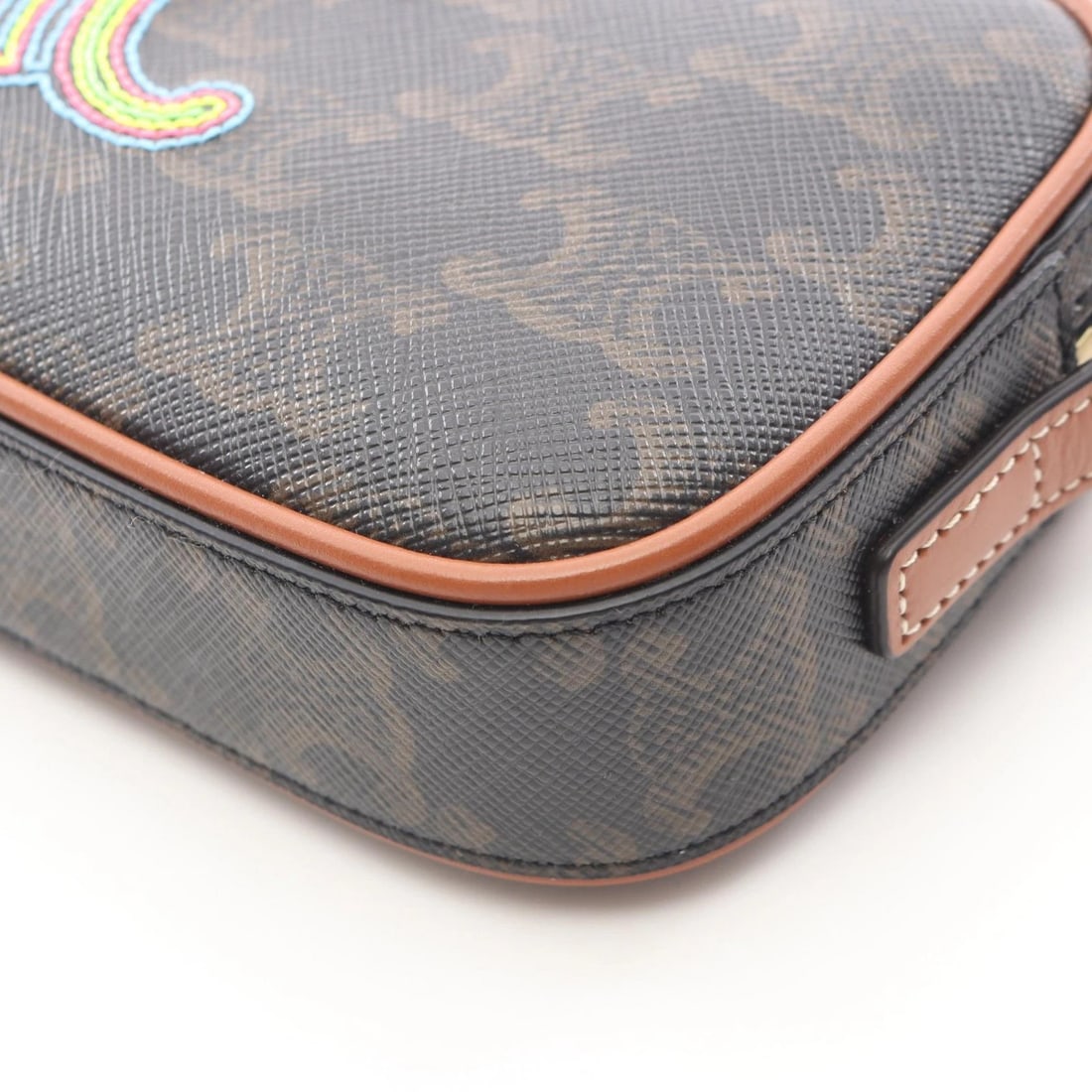 CELINE CUIR TRIOMPHE MINI CAMERA SHOULDER HANDBAG - 3