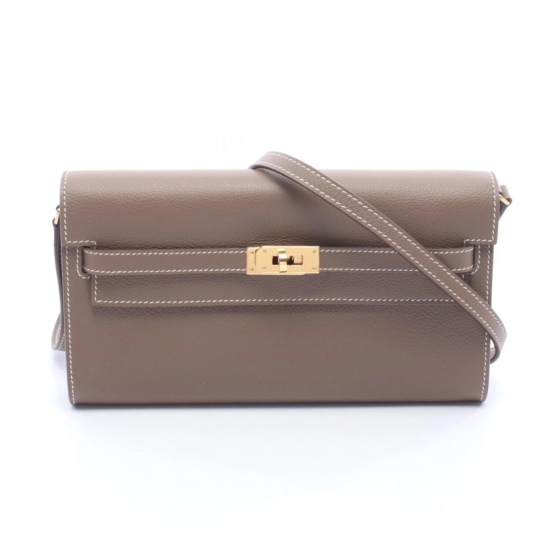 HERMES KELLY TO GO SHOULDER CROSSBODY BAG: HERMES Kelly to go Shoulder crossbody Bag Brand: HERMES Type/Style: Shoulder Bag Material: Evercolor leather ? leather ? Evercolor leather Color: Etoupe Grey / Gray?ish colors Size: H:11.5cm x W:20.5c