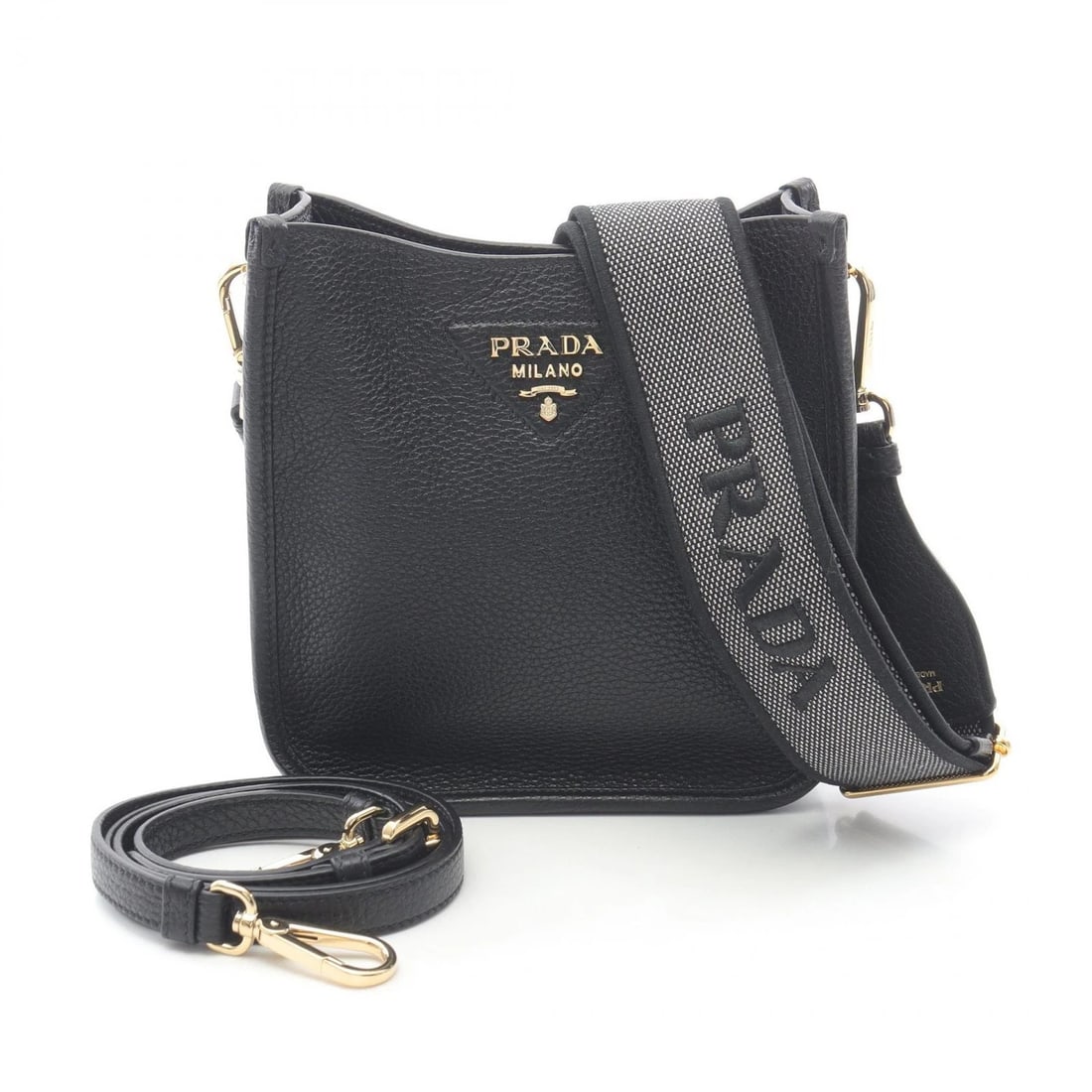 PRADA VIT.DAINO SOFT SHOULDER BAG (1 of 2)