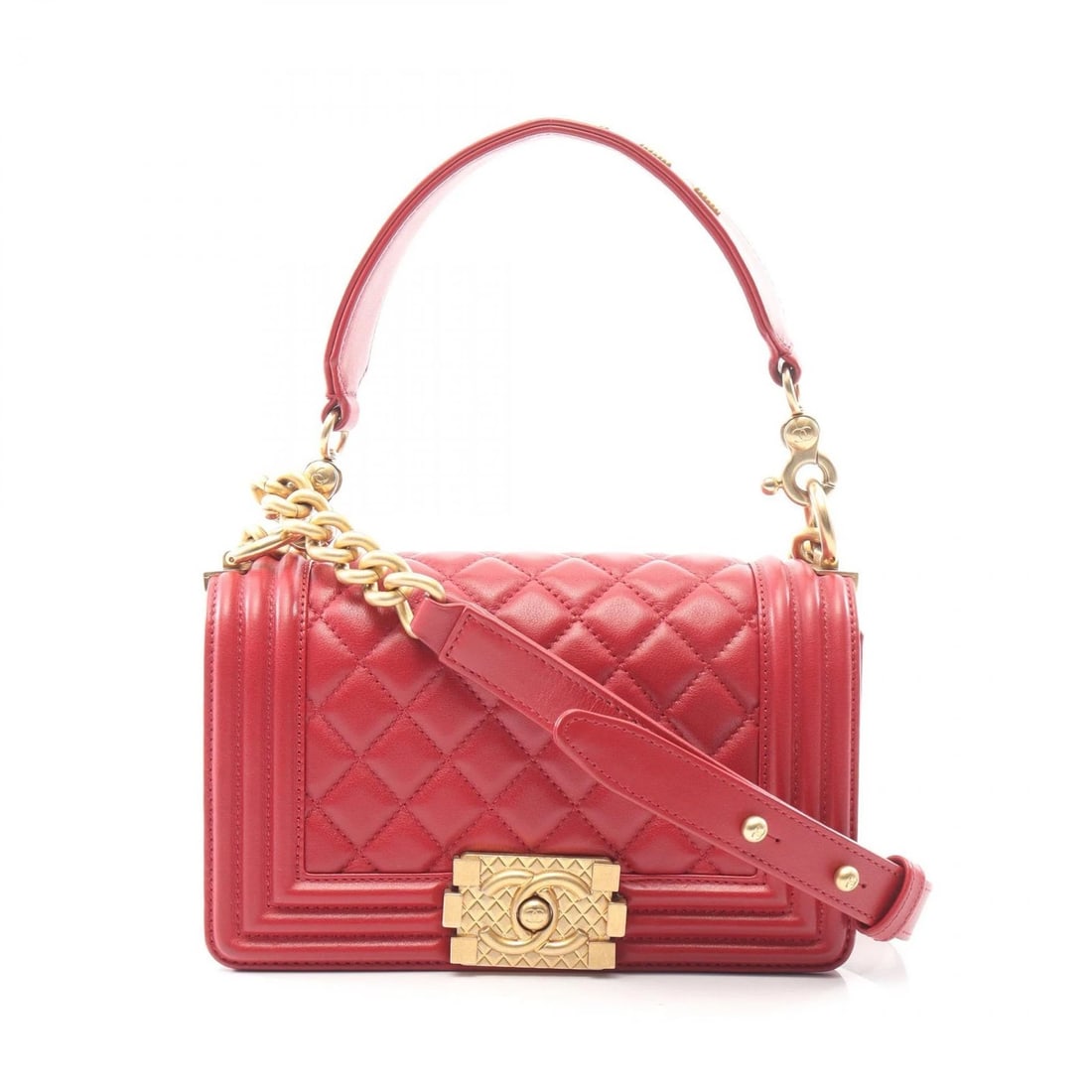 CHANEL 2-WAY CHAIN SHOULDER BAG (1 of 4)