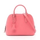 HERMES BOLIDE 1923 25 SHOULDER HANDBAG EVERCOLOR: HERMES Bolide 1923 25 Shoulder Handbag Evercolor Brand: HERMES Type/Style: Handbag Material: Evercolor leather ? leather ? Evercolor leather Color: Rose azalee / Pink?ish colors Size: (H:7.3" x