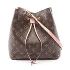 LOUIS VUITTON NEONOE SHOULDER BAG: LOUIS VUITTON Neonoe Shoulder Bag Brand: LOUIS VUITTON Type/Style: Shoulder Bag Material: Monogram ? PVC coated canvas ? leather Color: Rose poodle / Brown?ish colors ? Pink?ish colors Size: (H:9.8"