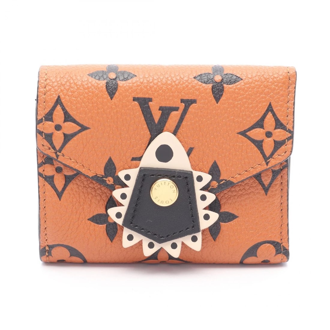LOUIS VUITTON PORTEFEUILLE ZOE TRI-FOLD WALLET PURSE: LOUIS VUITTON Portefeuille Zoe Tri-fold Wallet Purse Brand: LOUIS VUITTON Type/Style: Tri-fold wallet Material: Monogram empreinte ? leather Color: Brown?ish colors ? Black?ish colors Size: (H:3.1" x 