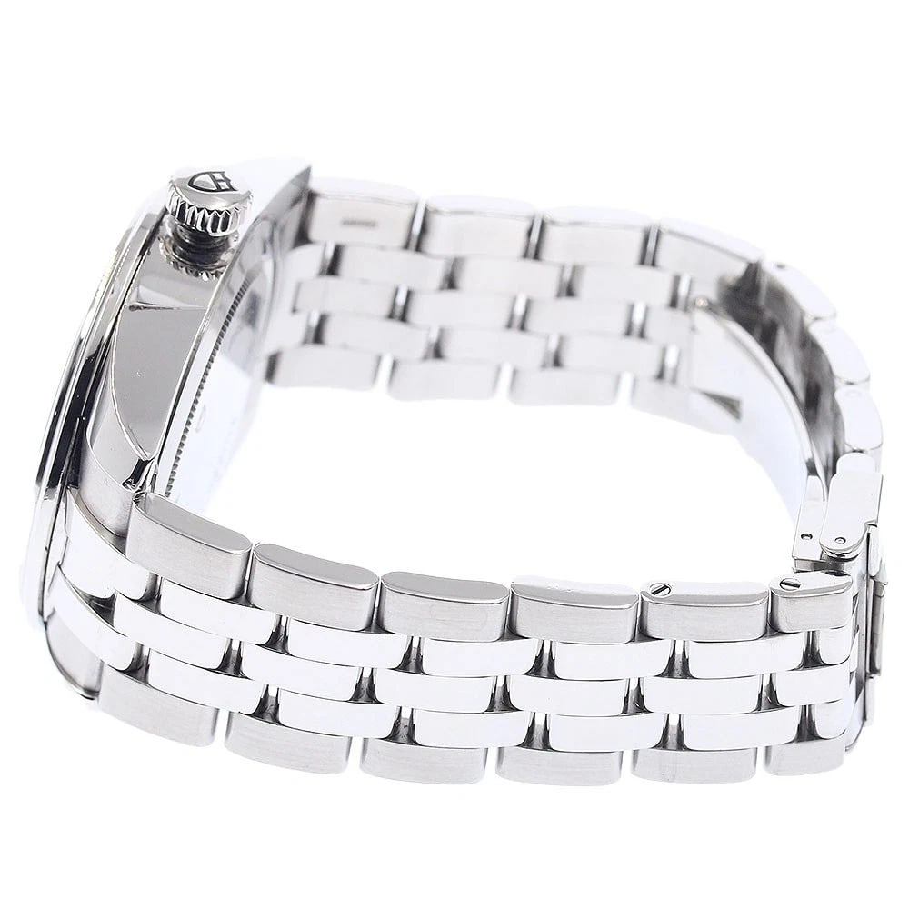 TUDOR GLAMOR DATE SILVER AUTOMATIC WATCH - 4