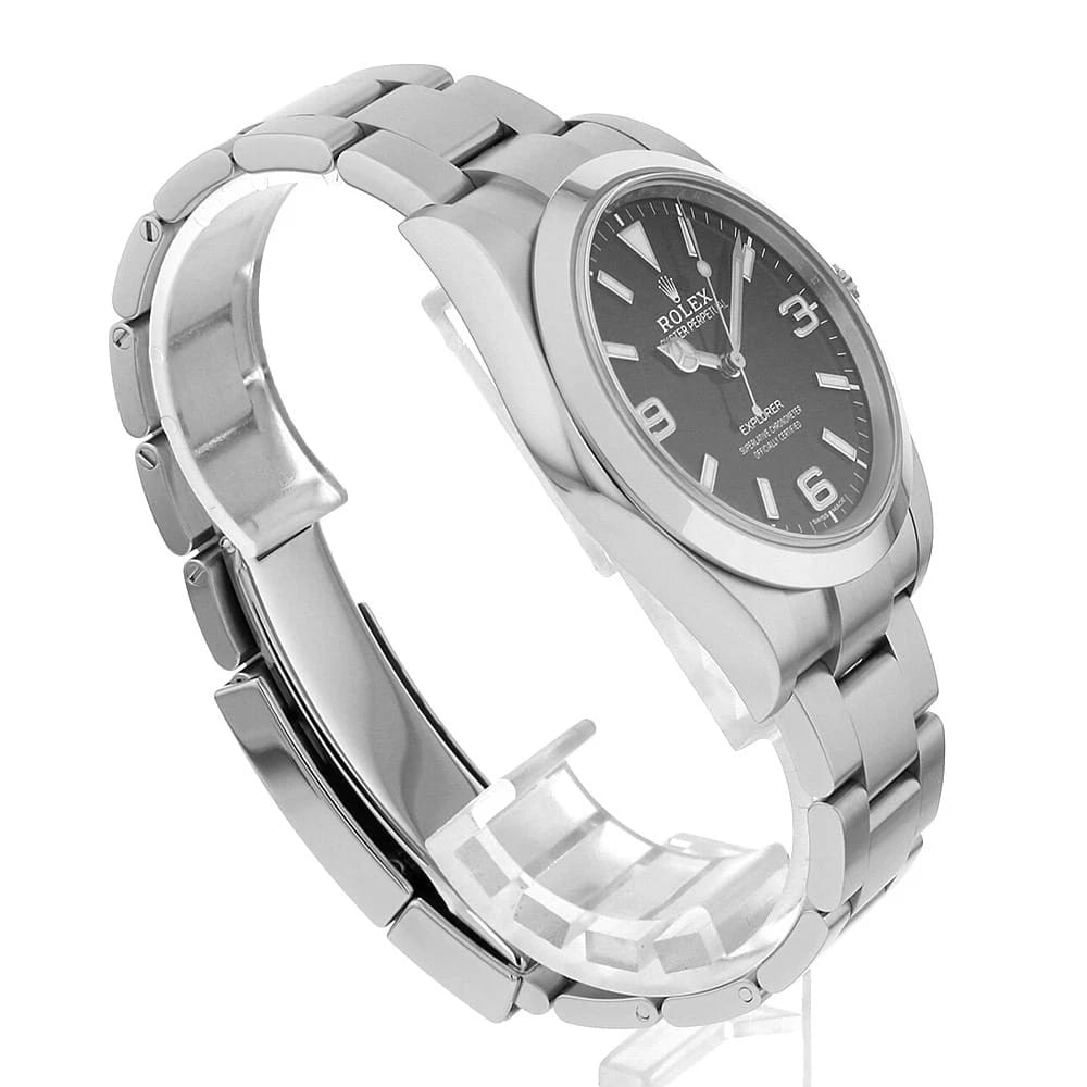 ROLEX EXPLORER WHITE BLACK WATCH - 3
