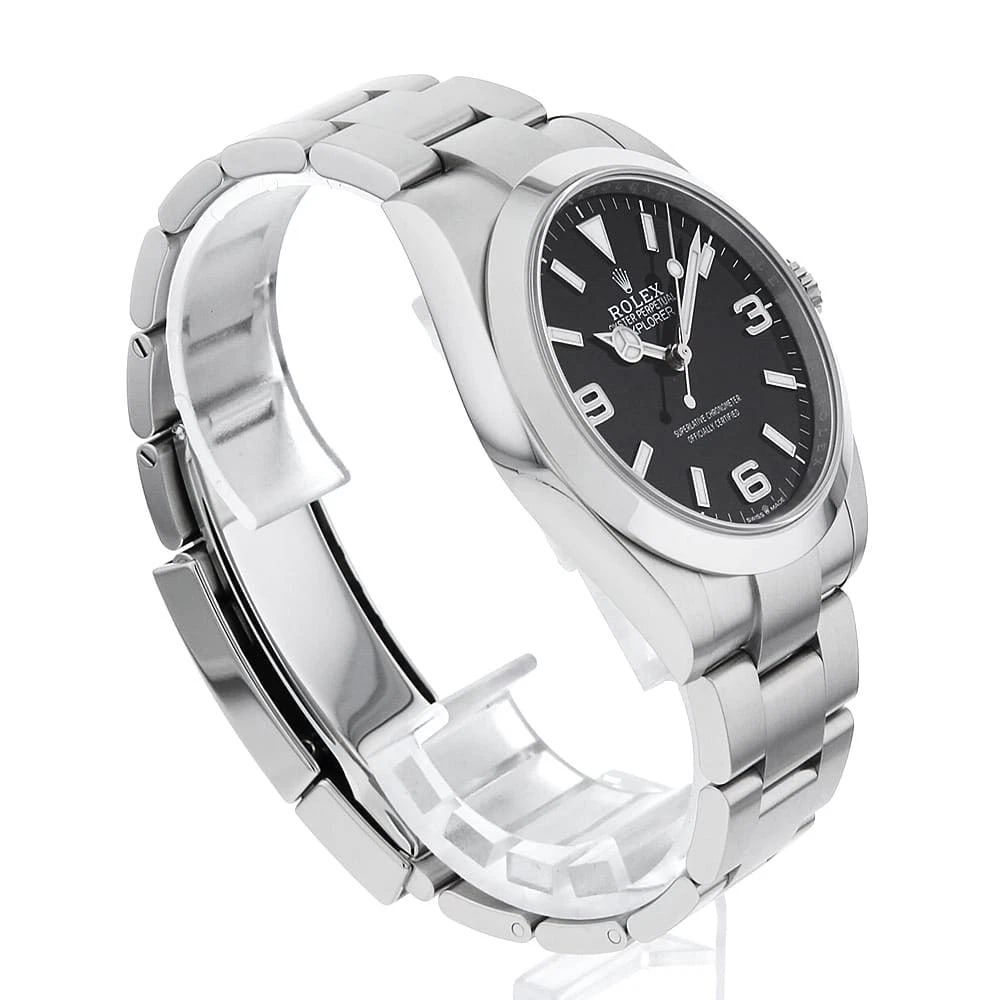 ROLEX EXPLORER BLACK WATCH - 3