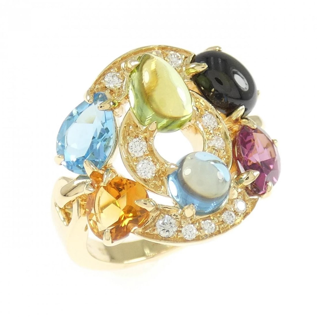 BVLGARI ASTRALE SHIELD DESIGN RING (1 of 3)