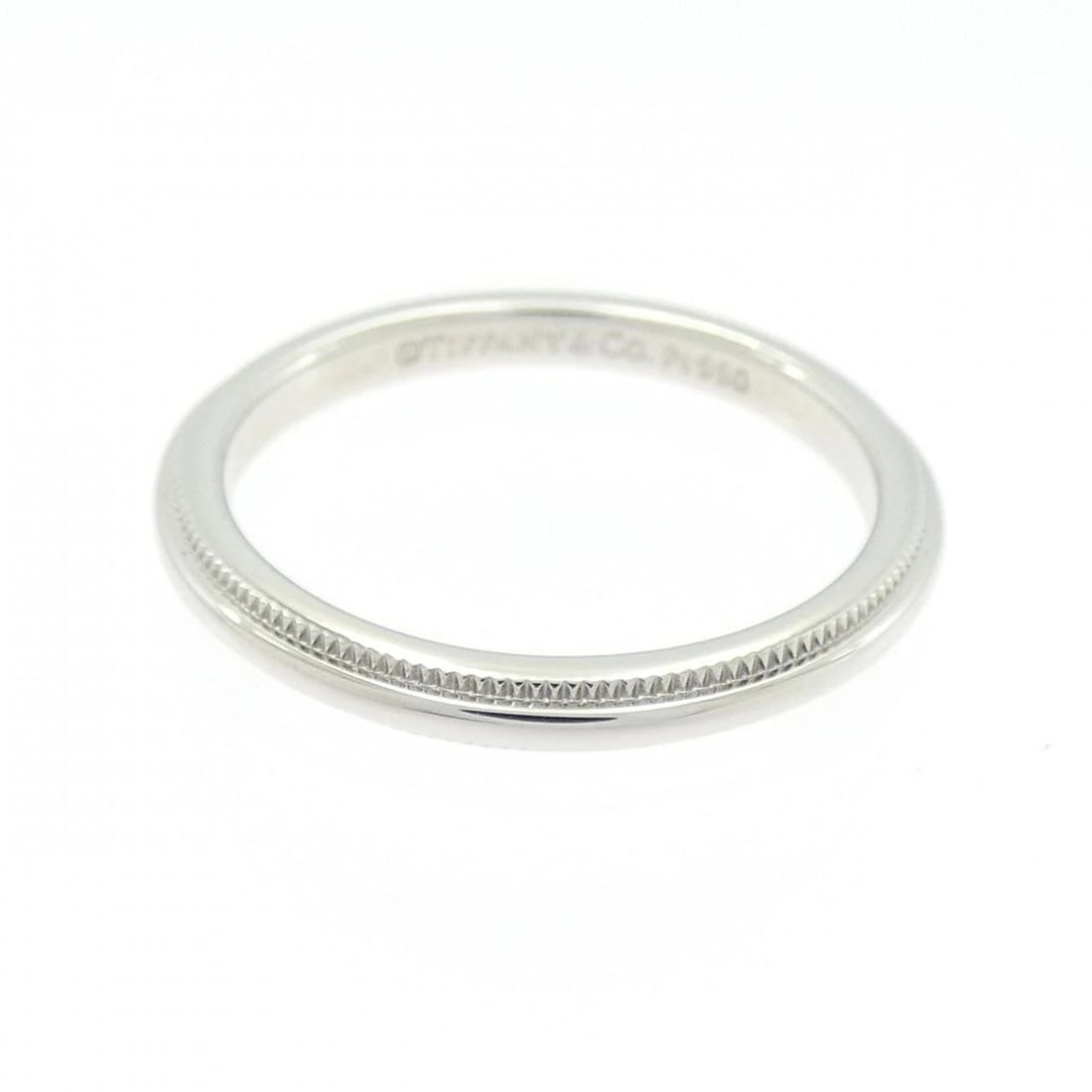 TIFFANY & CO. MILGRAIN RING - 2