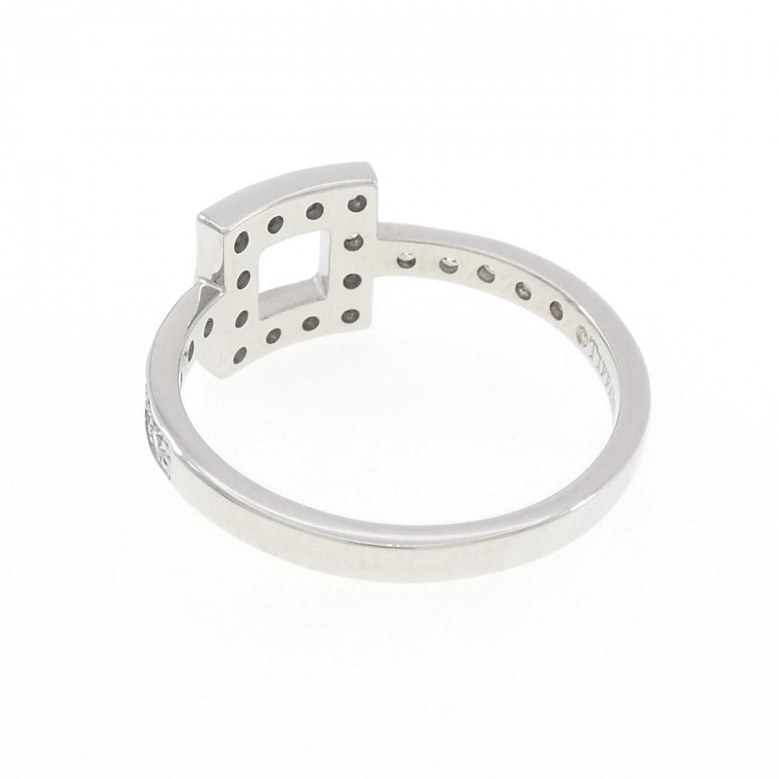 TIFFANY&CO. SQUARE LOOP RING - 2