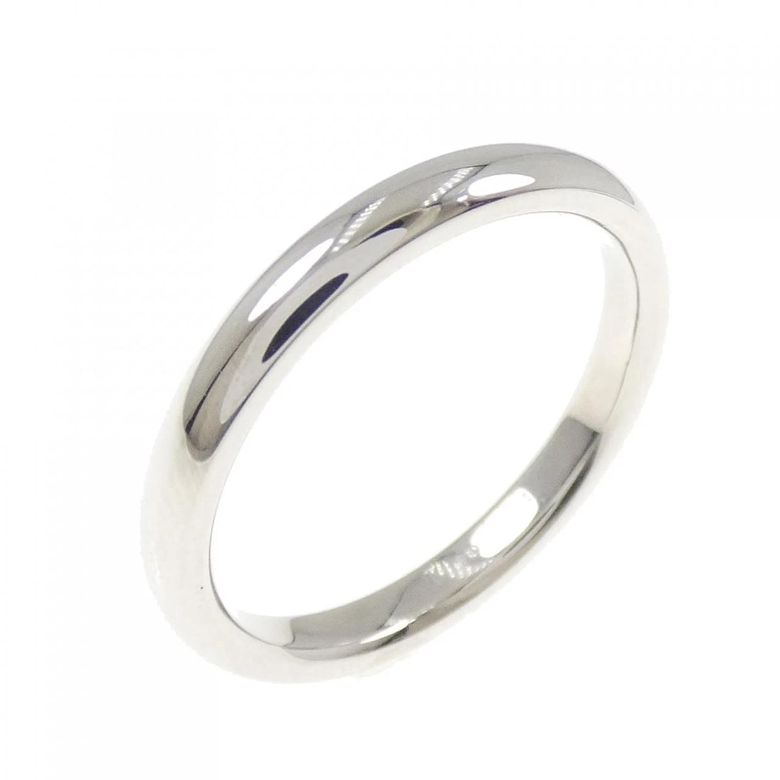 TIFFANY & CO. BAND RING: TIFFANY & Co. Band Ring Brand: TIFFANY&Co. Type/Style: TIFFANY & Co. Ring Material: Platinum950, Color: Silver Size: US8 Accessories: None Accessories Notice: When purchasing pre-owned goo