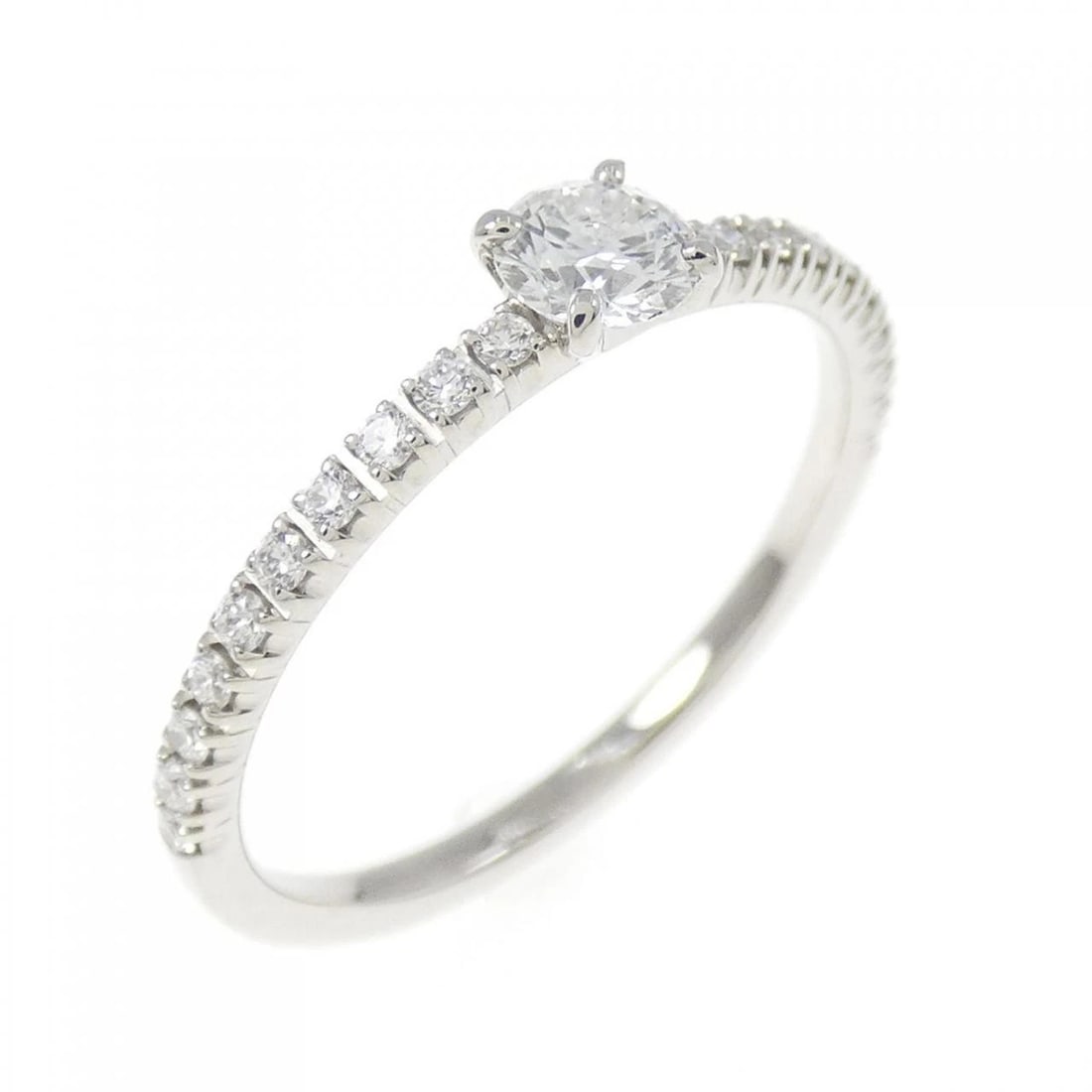 CARTIER ETINCEL RING: Cartier Etincel Ring Brand: CARTIER Type/Style: Cartier Ring Material: PLANTINUM, Main Stone/Creation NATURAL Color: SILVER Size: US4 3/4 Accessories: None Accessories Notice: When purchasing