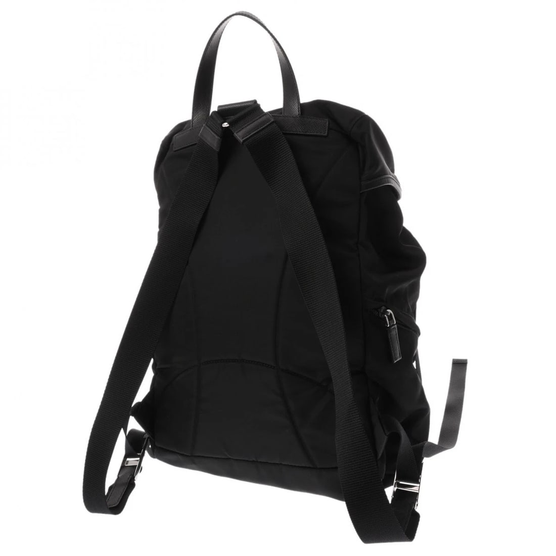 PRADA BACKPACK NYLON BLACK - 2
