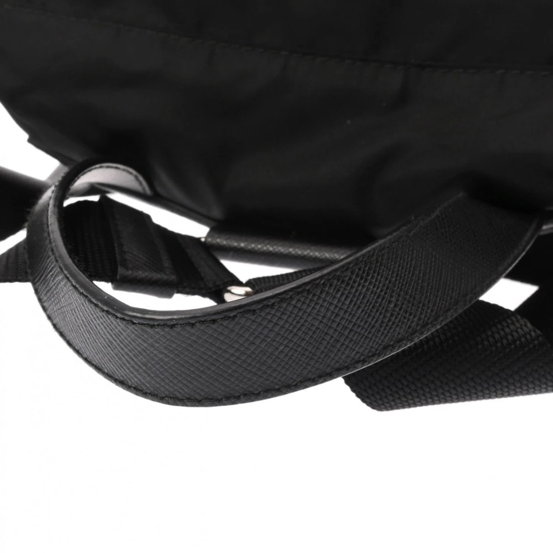 PRADA BACKPACK NYLON BLACK - 4