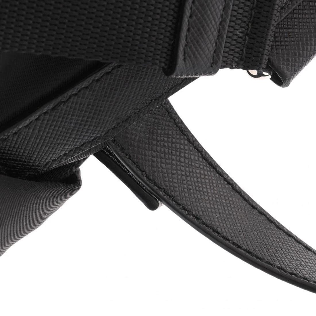 PRADA BACKPACK NYLON BLACK - 5