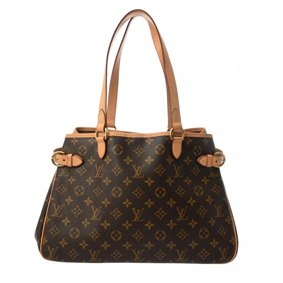 LOUIS VUITTON BATIGNOLLES MONOGRAM CANVAS BROWN: LOUIS VUITTON Batignolles Monogram canvas Brown Brand: LOUIS VUITTON Type/Style: Tote Bag Material: Monogram canvas Color: Brown ? Gold Metal Size: H:about 10.0inch W:about 14.8inch (maximum) D:about 