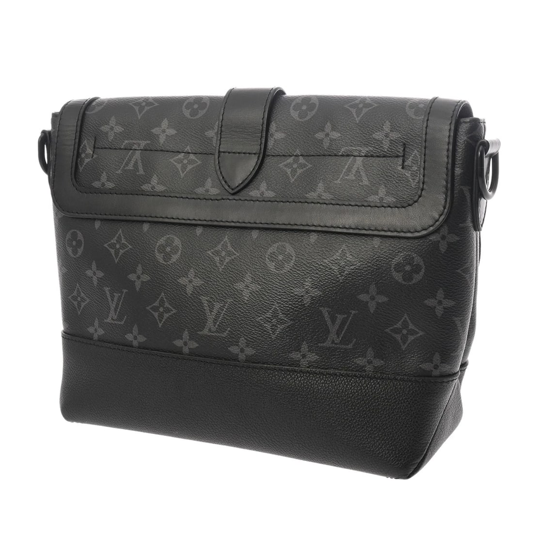 LOUIS VUITTON SAUMUR MESSENGER ECLIPSE MONOGRAM CANVAS - 2