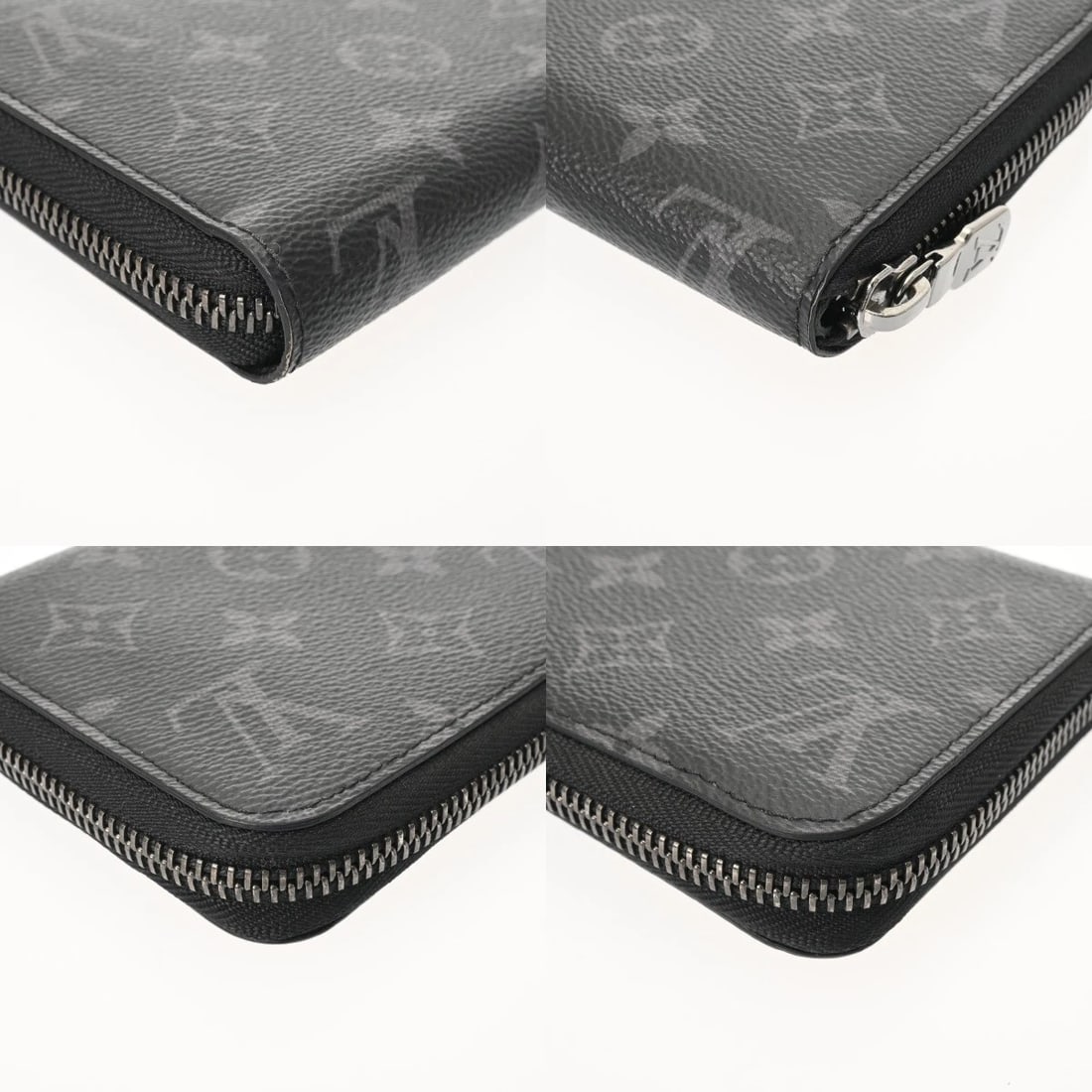 LOUIS VUITTON ZIPPY WALLET HORIZONTAL MONOGRAM ECLIPSE - 6