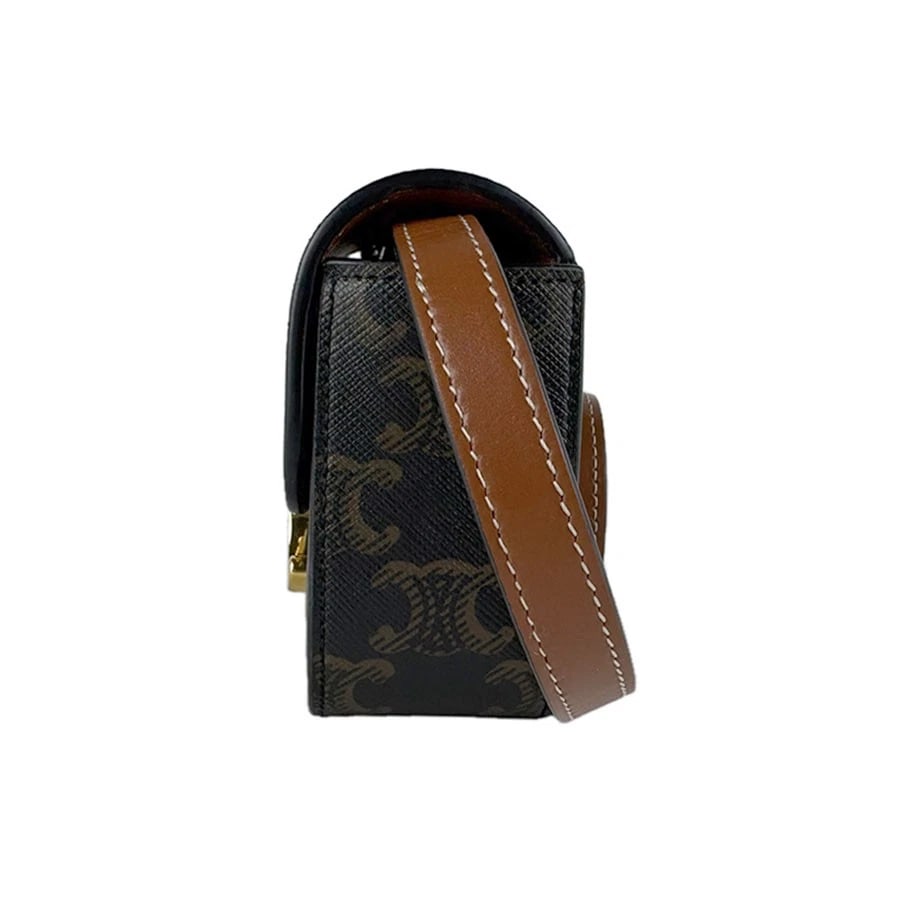CELINE TRIOMPHE MINI CLAUDE SHOULDER BAG - 2