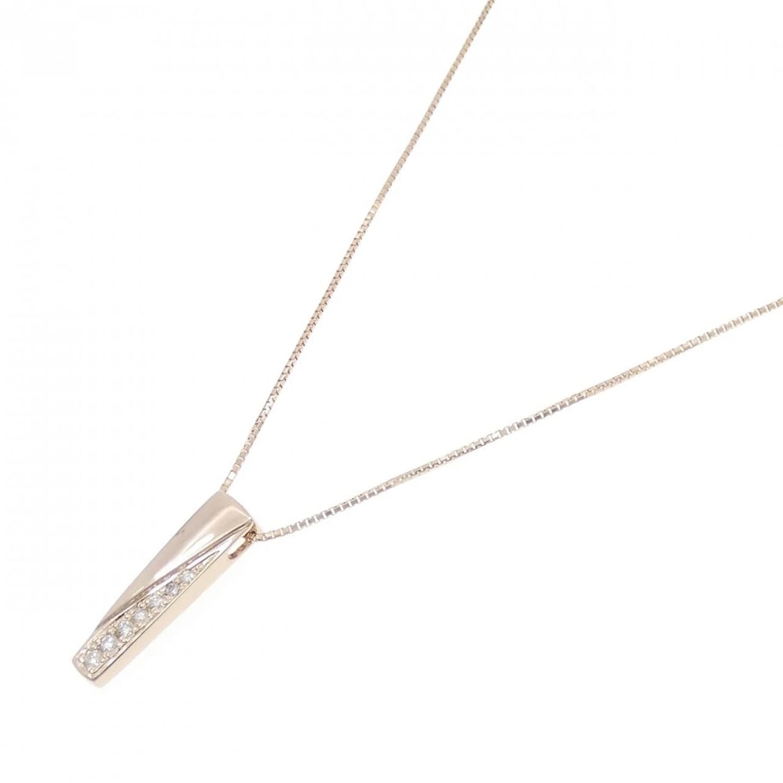 K18PG DIAMOND NECKLACE - 2