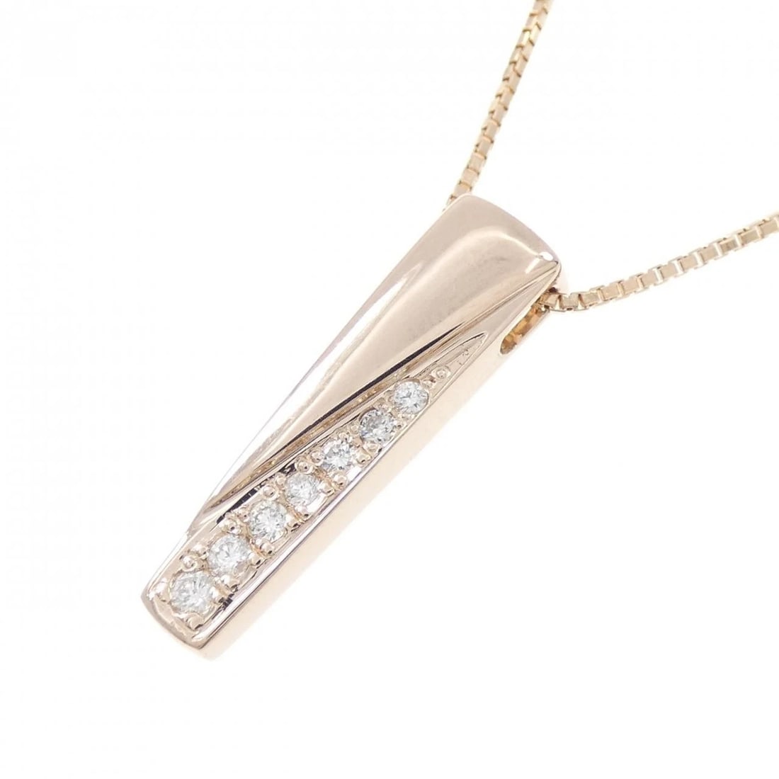 K18PG DIAMOND NECKLACE - 3