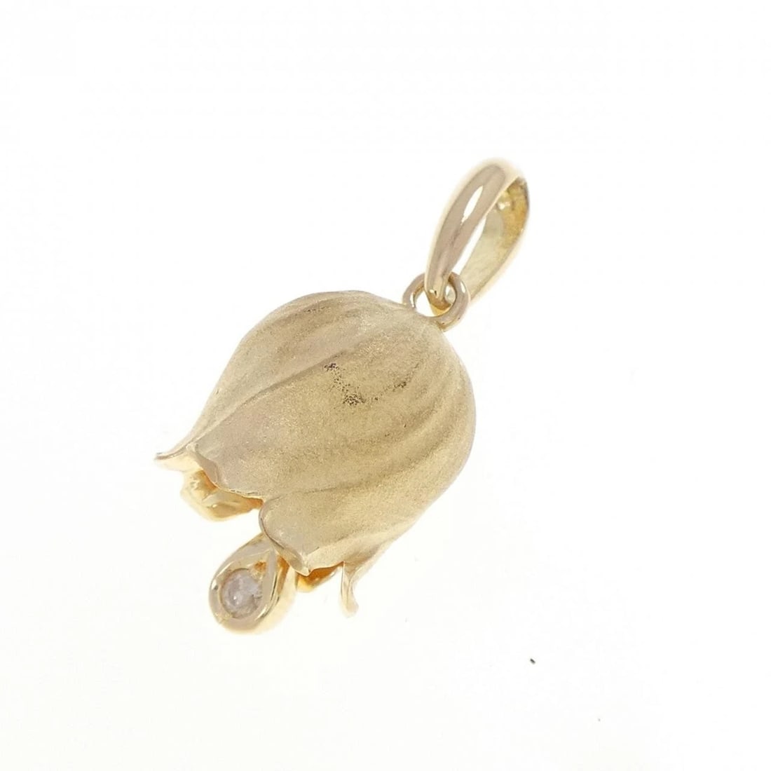 K18YG DIAMOND PENDANT: K18YG Diamond Pendant Brand: Unbranded Type/Style: Diamond Pendant/Brooch Material: K18YG, Main Stone/Creation Natural Color: Yellow gold Size: Actual Size Approximate dimensions (height x width):