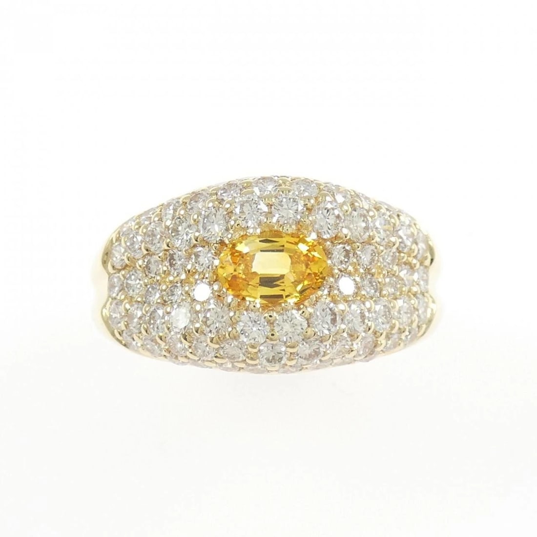 750YG SAPPHIRE RING - 2
