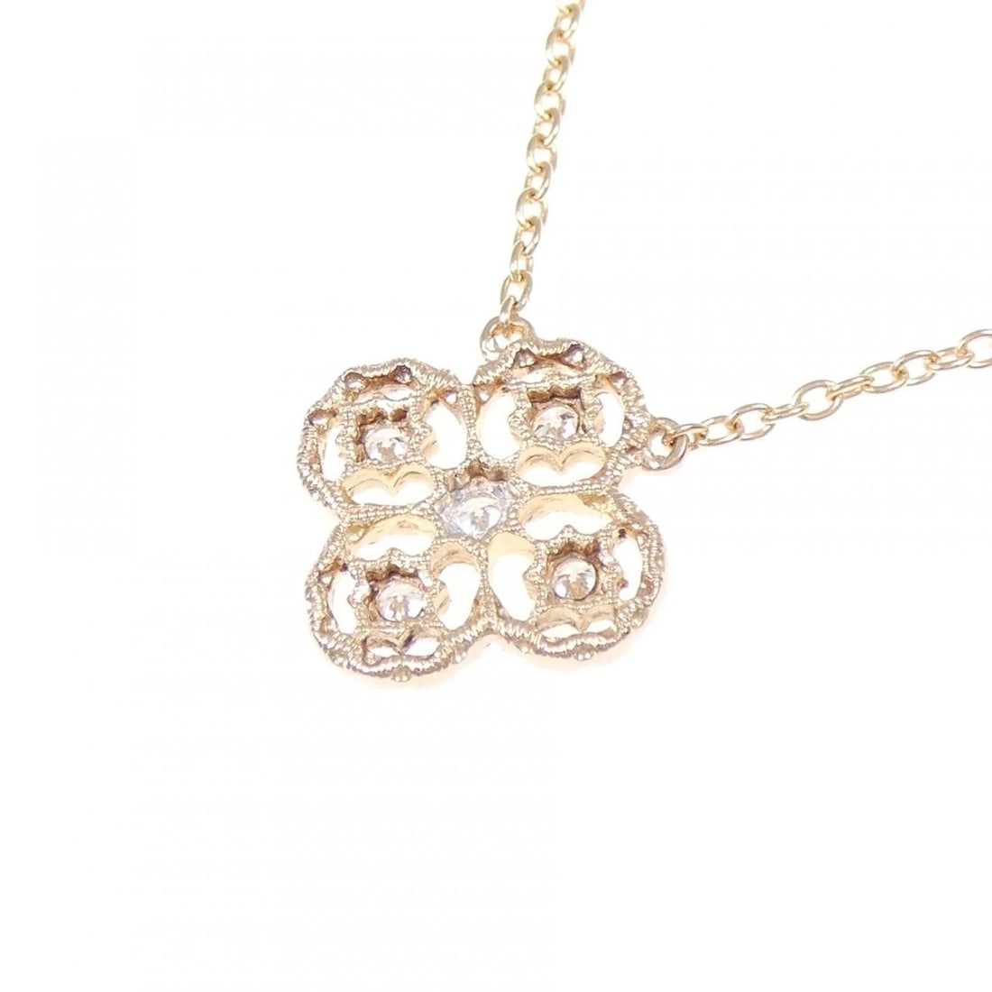 K18PG DIAMOND NECKLACE - 4