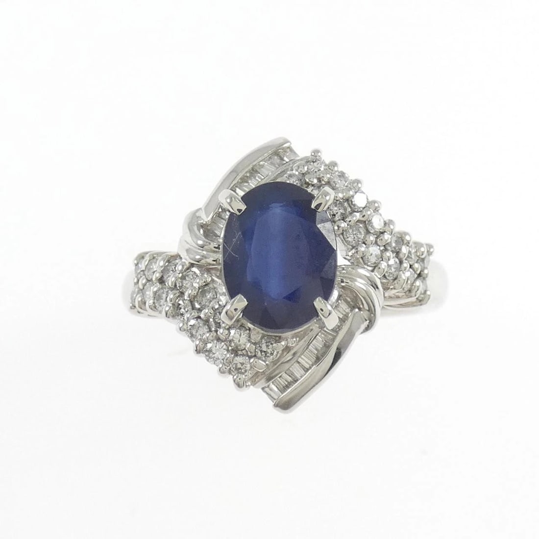 PT900 SAPPHIRE RING - 2