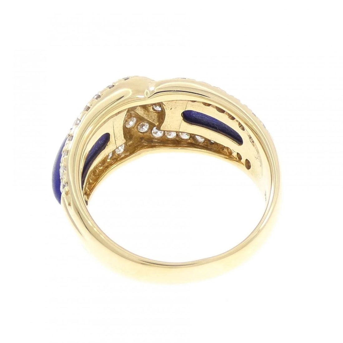 K18YG LAPIS LAZULI RING - 3