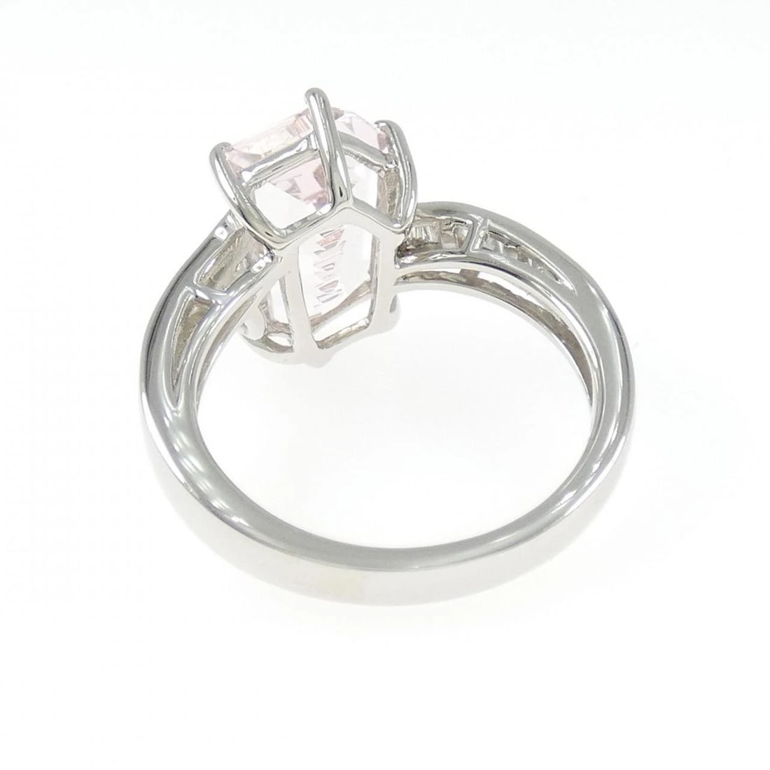 PT950 COLOR STONE RING - 3