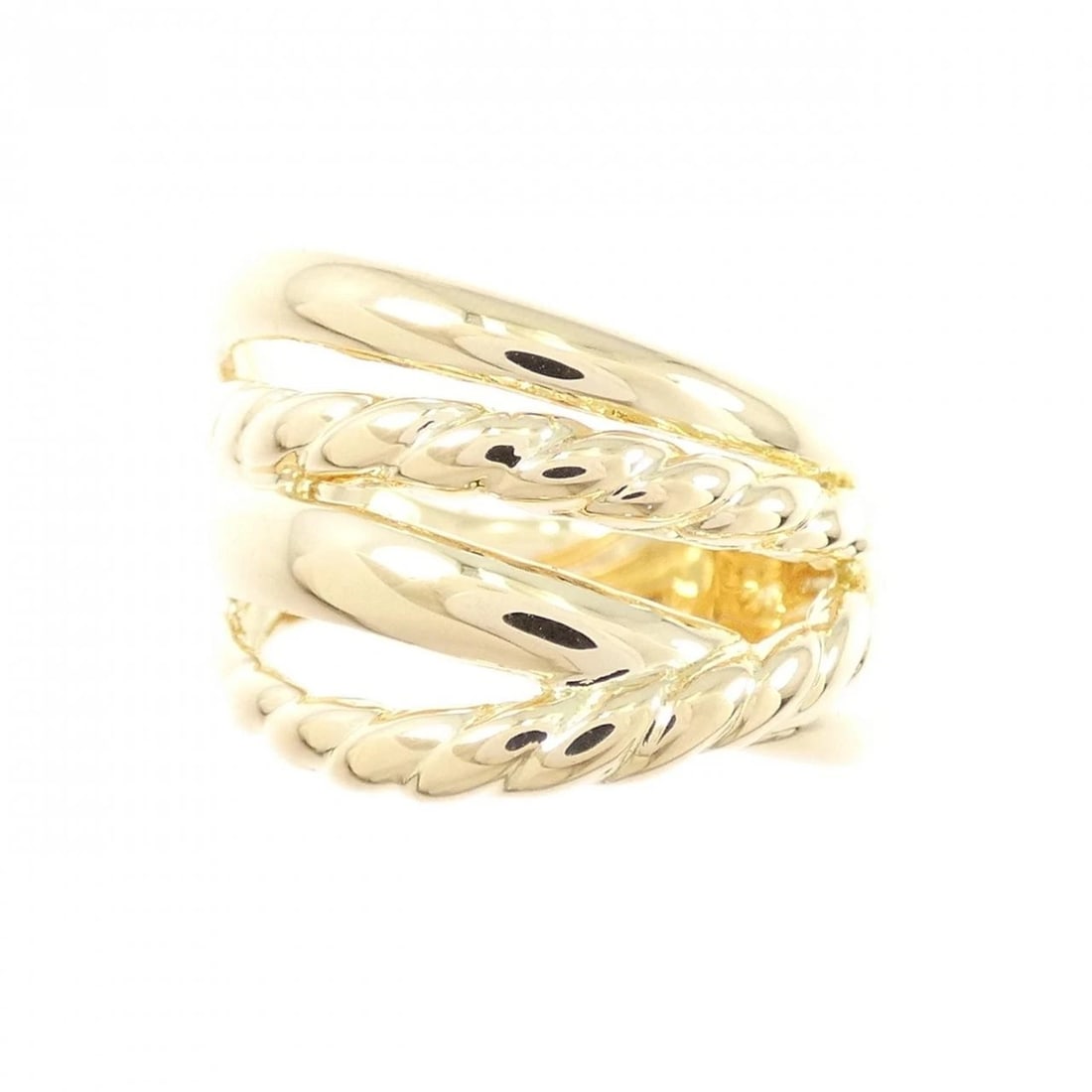 K18YG RING: K18YG ring Brand: Unbranded Type/Style: Ring Material: K18YG, Color: Yellow gold Size: US 6 1/4 Accessories: None Accessories Notice: When purchasing pre-owned goods, please refer to the p