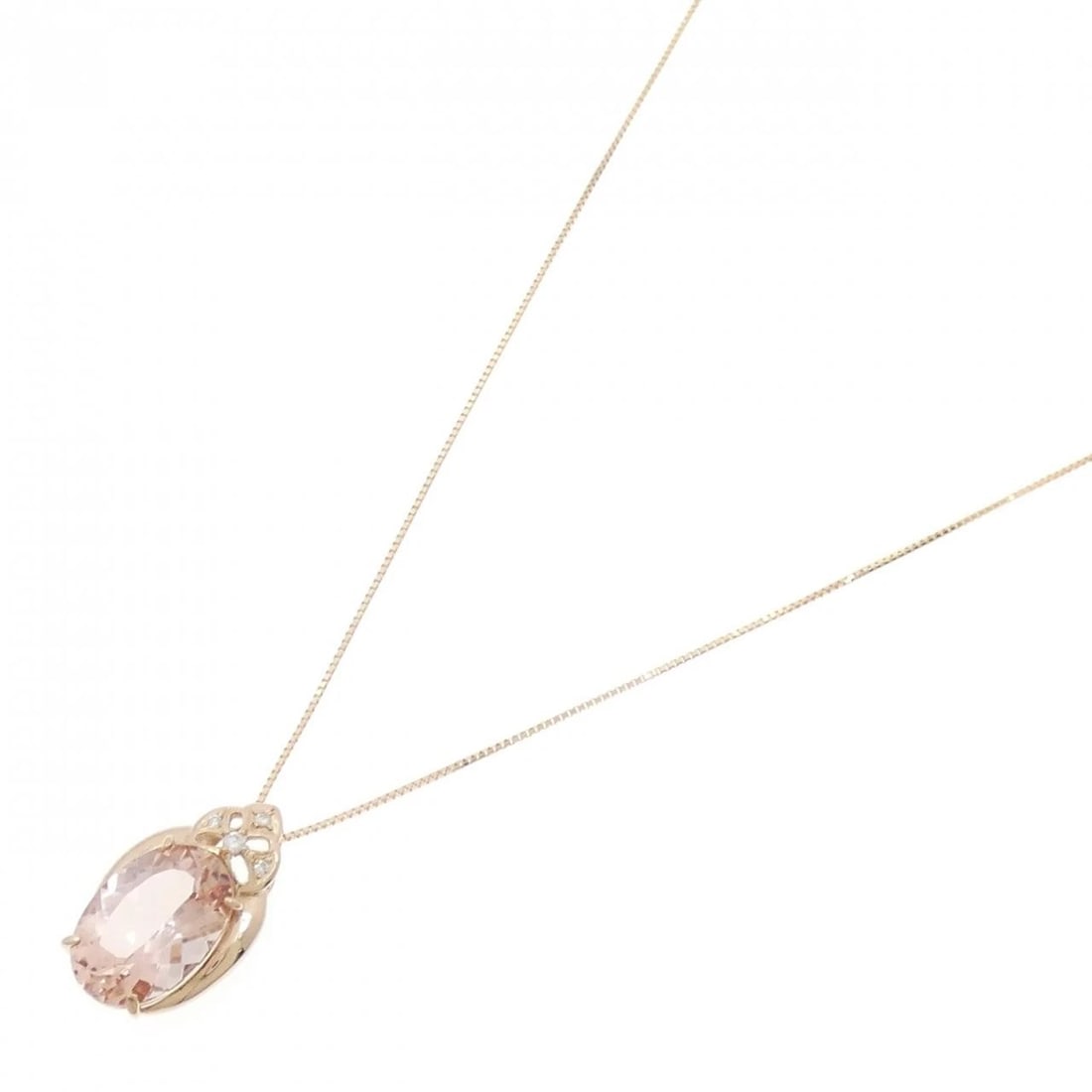 K18PG MORGANITE NECKLACE - 2