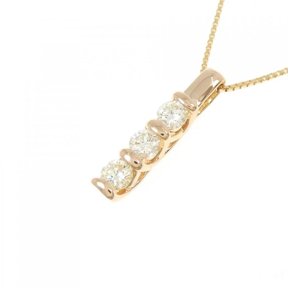 K18PG DIAMOND NECKLACE - 3