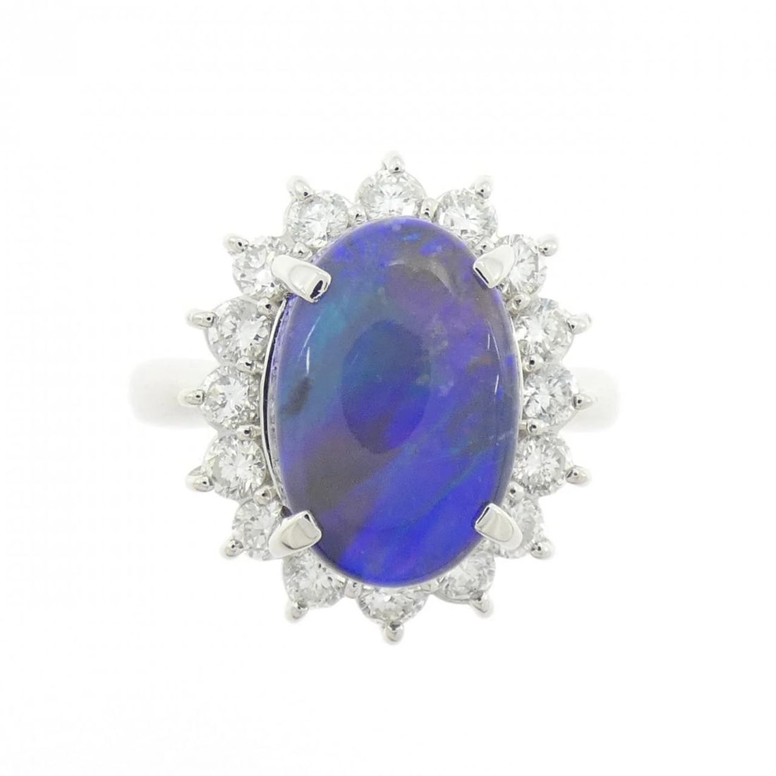 PT900 BLACK OPAL RING - 2