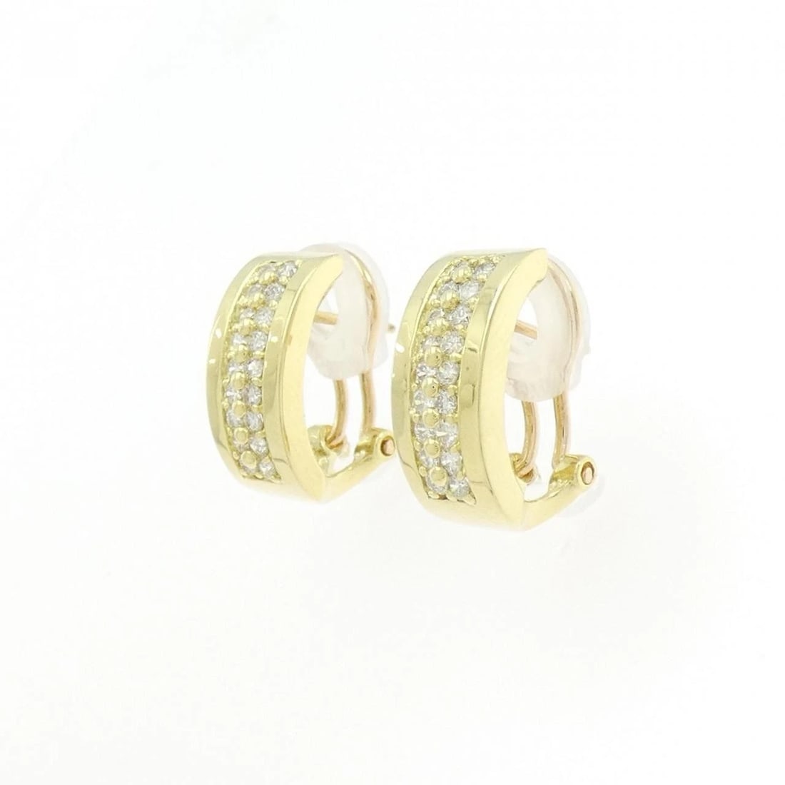 K18YG DIAMOND PIERCE/EARRING - 2