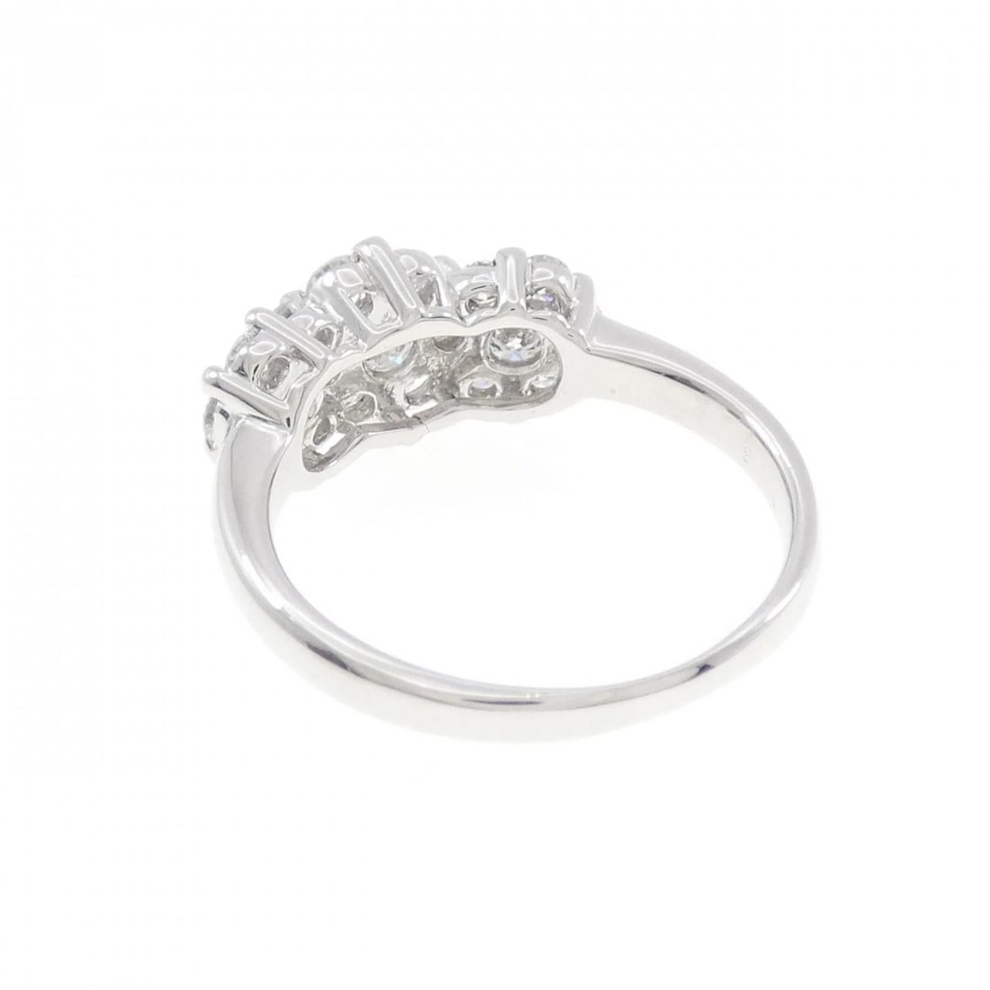 K18WG DIAMOND RING - 3