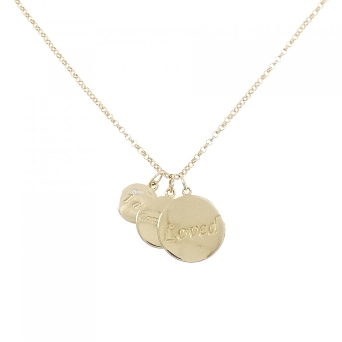 14KYG/585YG DIAMOND NECKLACE: 14KYG/585YG Diamond Necklace Brand: Unbranded Type/Style: Diamond Necklace Material: 14KYG/585YG, Main Stone/Creation NATURAL Color: YELLOW GOLD Size: 43CM Actual Size Pendant length approx. x width