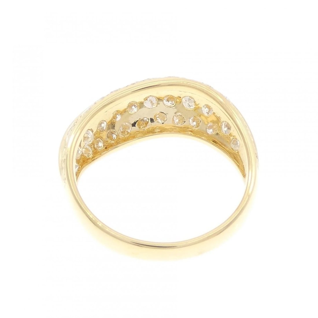 K18YG DIAMOND RING - 2