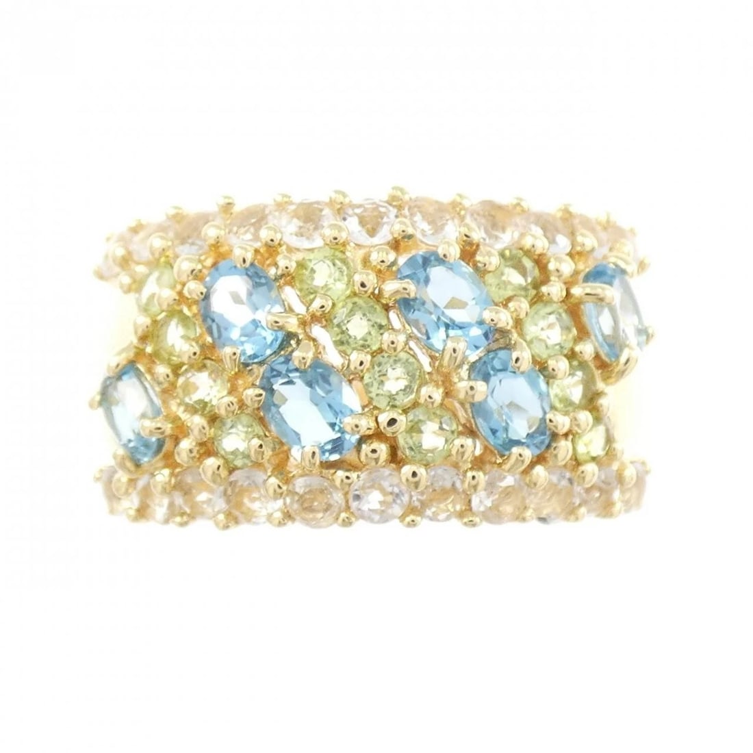 K18YG TOPAZ RING - 2