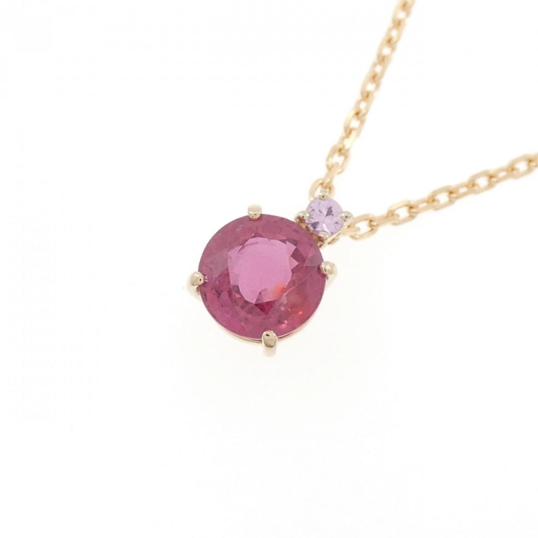 K18PG RUBY NECKLACE - 3