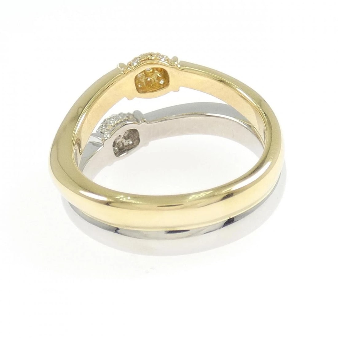 750YG/PT900 DIAMOND RING - 3