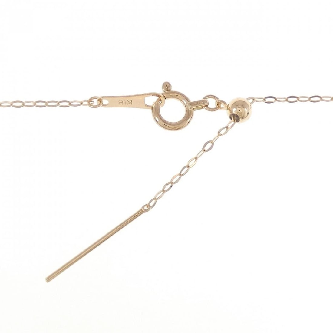 K18PG DIAMOND NECKLACE - 4
