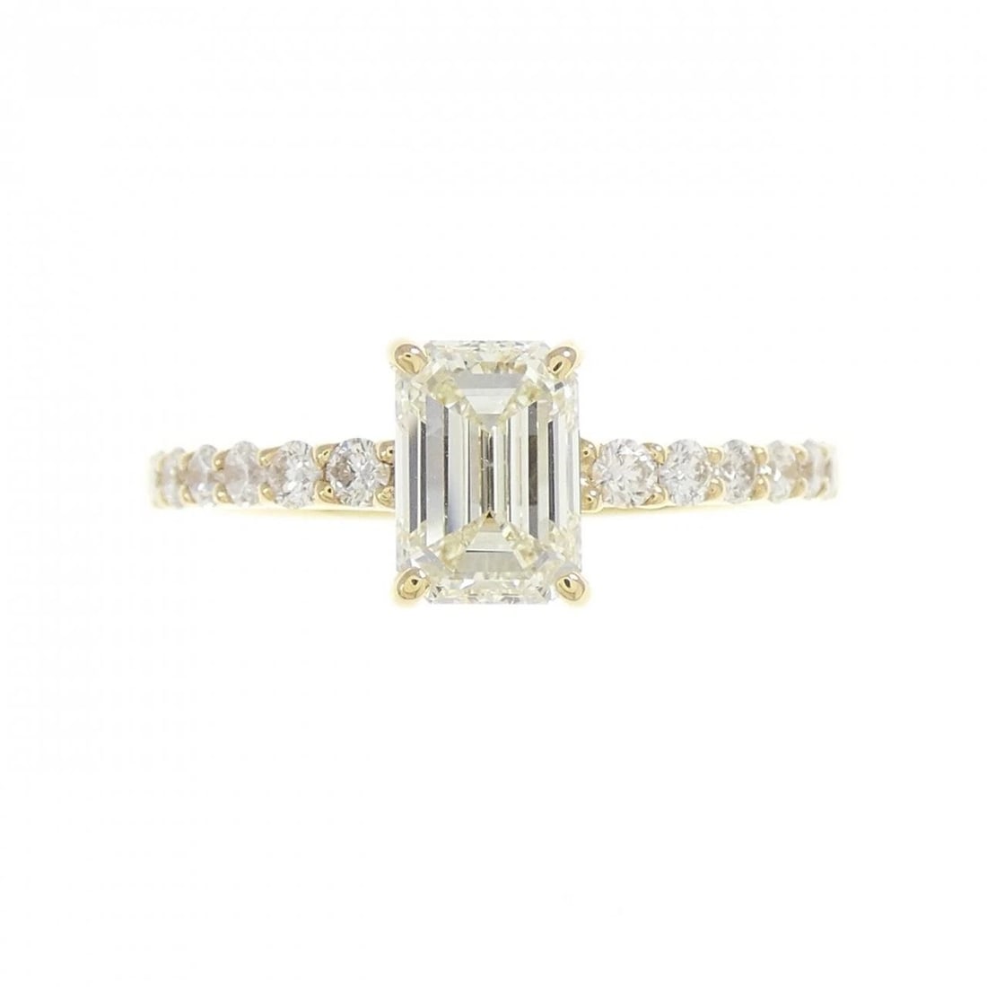K18YG DIAMOND RING - 2