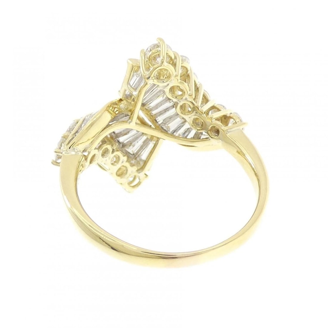 750YG DIAMOND RING - 3