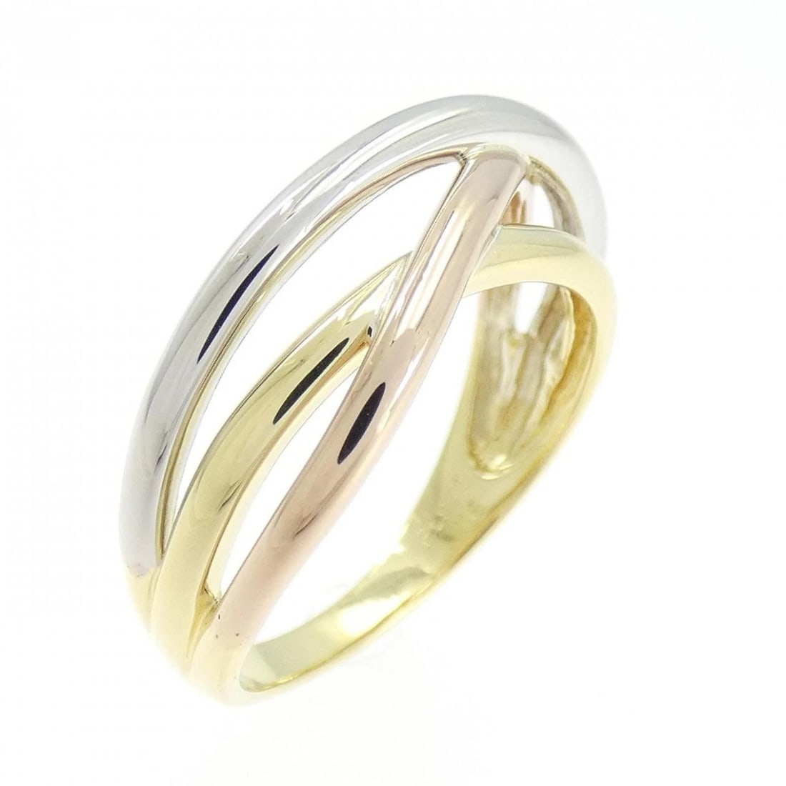K18YG/PT950/K18PG RING: K18YG/PT950/K18PG ring Brand: Unbranded Type/Style: Ring Material: K18YG/PT950/K18PG, Color: YG,PG,Silver Size: US 5 3/4 Accessories: None Accessories Notice: When purchasing pre-owned goods, please