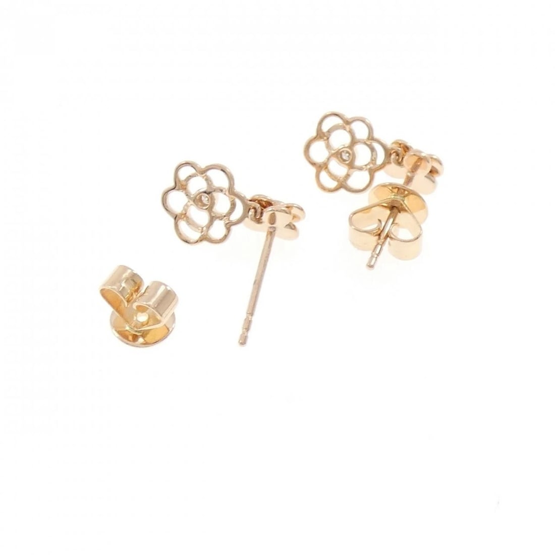 K18PG/750PG FLOWER DIAMOND PIERCING - 3