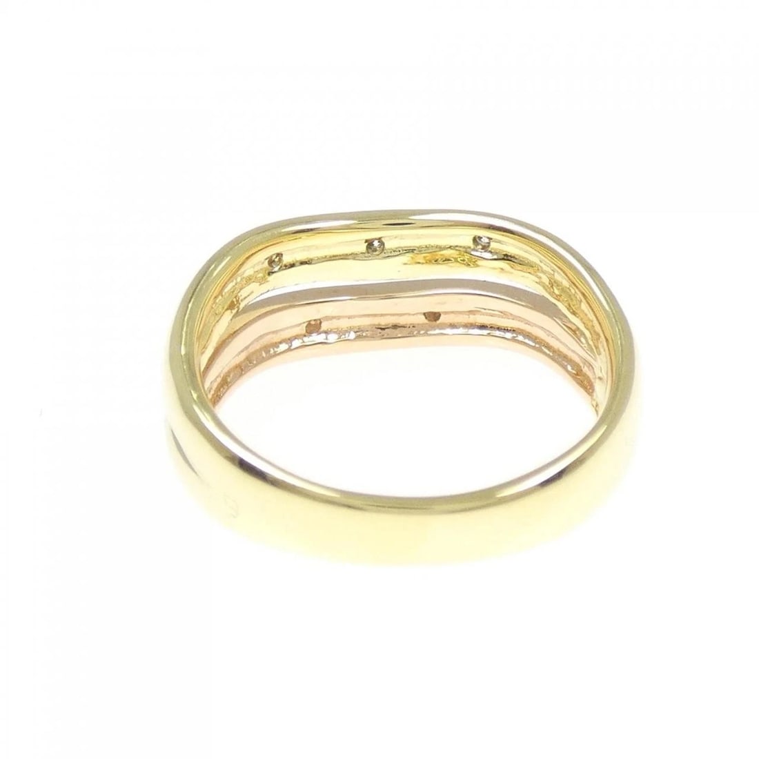 K18YG/K18PG DIAMOND RING - 3