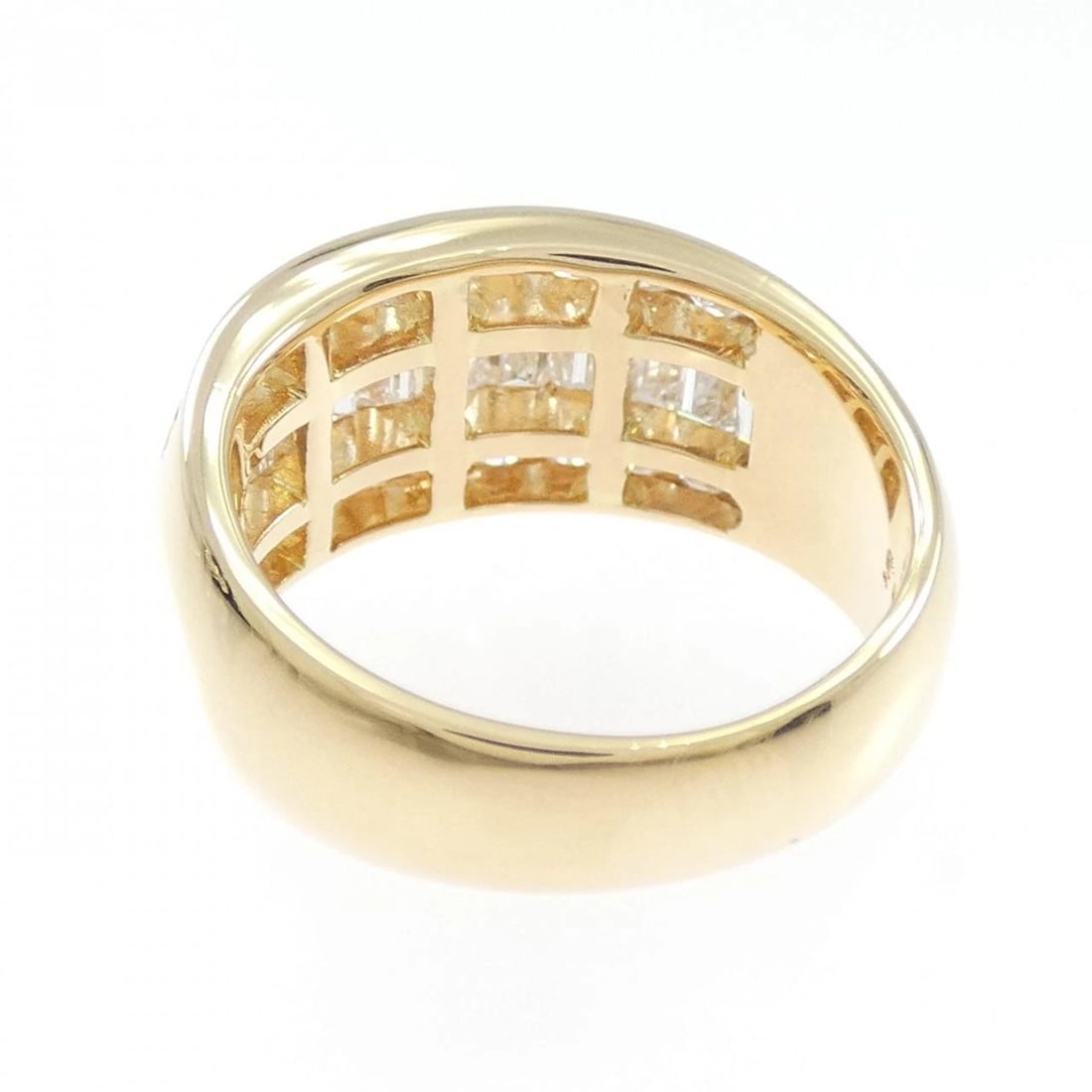 750YG DIAMOND RING - 2